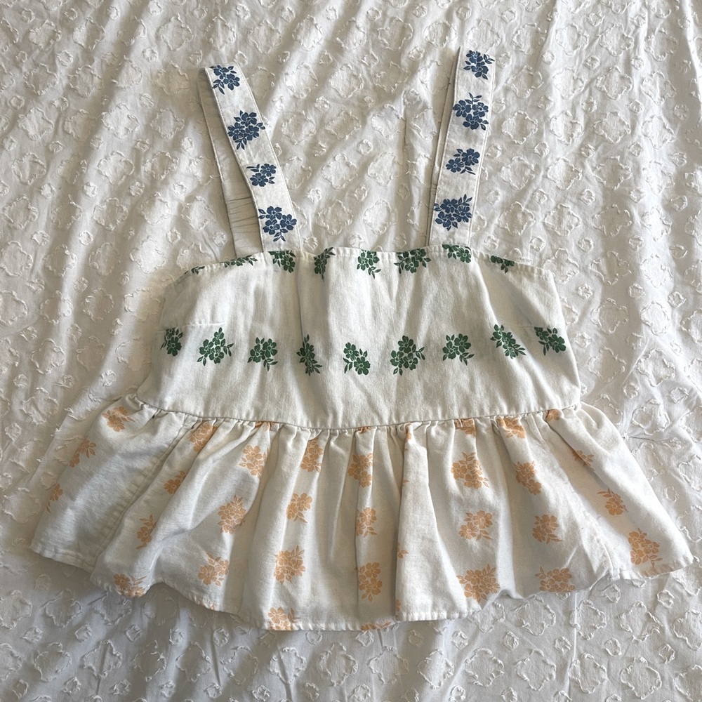 american eagle floral tank top